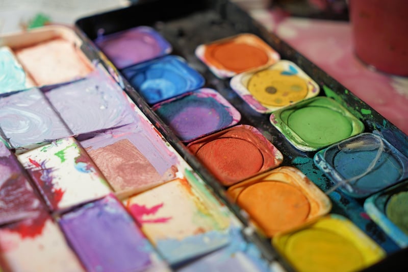 Painted Garden Rocks